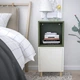 Настінна полиця з дверцятами IKEA EKET 35x35x35 см біла (803.321.14) - зображення 2