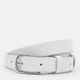 Ремень женский из натуральной кожи Laras 100v10genw69-white 100 см Белый (6501033656) - изображение 1