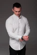 Рубашка R.A. Long Linen XL молочна 2245 мол 2XL - зображення 4