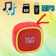 Портативная колонка T&G TG659, Bluetooth, Красный (t9988) - изображение 1