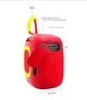 Портативная колонка T&G TG659, Bluetooth, Красный (t9988) - изображение 2