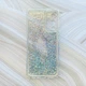 Чохол з плаваючими блискітками на Samsung Galaxy A05s (A057) Сріблястий - зображення 4