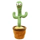 Говорящий Кактус "Dancing Cactus" Танцующий кактус "Take Easy" Поющий кактус зеленый (7598729) - изображение 8