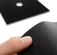 Набор защитных накладок на газовую плиту 4 шт Protection Pad многоразовая термостойкая накладка для плиты, черный (87054016) - изображение 4