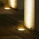Вуличний світильник на сонячній батареї, 8 LED, діаметр 12 см, Теплий білий - зображення 9