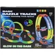 Гоночний неоновий трек Dazzle Tracks зі світловим ефектом 2 Мертві петлі машинка 278 елементів 532 см (127)(6973686060627) - зображення 3