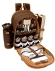 Набір для пікніка Time Eco TE-412 Picnic на 4 персони Коричневий - зображення 1
