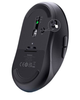 Беспроводная мышь Baseus F02 Ergonomic Wireless Mouse 2.4G Bluetooth 4000DPI Black - изображение 3