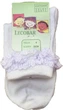 Детские носки для девочки с кружевом LECOBAR RETE 1759/1 6 шт Белый 19-21 - изображение 2