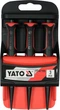 Бородки Слесарные Ø 0.8, 1.6, 2.4 мм, L=125 мм Набор 3 шт YATO (YT-47155) - изображение 5