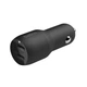Автомобільне ЗУ Belkin Car Charger 24W Dual USB-A, black (CCB001BTBK) - зображення 3