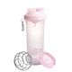 Шейкер спортивный SmartShake Slim 500ml Cotton Pink (Light Lavender) (A-012505) - изображение 1