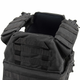 Плитоноска, Plate Carrier Cordura 1000 D Чёрная MELGO - изображение 4