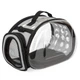 Сумка переноска для котів та собак 34x20x20 см (S) CosmoPet CP-21 Gray - зображення 1