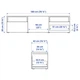 Тумба під телевізор IKEA BESTA 180x42x39 см (193.284.13) - изображение 9