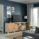 Тумба під телевізор з дверцятами та ящиками IKEA BESTA 240x42x74 см (494.216.07) - зображення 2
