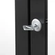 Скляна шафа / вітрина IKEA MILSBO 73х175 см антрацит (303.964.48) - изображение 5
