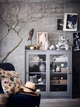Сервант IKEA HAUGA 105х116 см сірий (804.150.48) - изображение 6