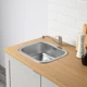 Кухня IKEA KNOXHULT 220х61х220 см біла/сіра (191.804.35) - зображення 8