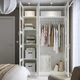 Шафа IKEA PAX/BERGSBO 150х60х236 см (394.802.73) - зображення 3