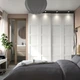 Шафа IKEA PAX/BERGSBO 200х66х236 см (994.357.39) - зображення 2