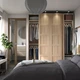 Шафа IKEA PAX/BERGSBO 200x66x236 см (995.033.04) - зображення 3