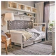 Ліжко IKEA HEMNES 90х200 см біла морилка (302.495.46) - зображення 2