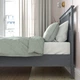 Ліжко IKEA HEMNES 160х200 см сіра морилка (592.471.94) - зображення 3
