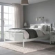 Ліжко IKEA IDANAS 160x200 см Leirsund біле (793.922.03) - изображение 9