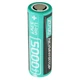 Літій-іонний акумулятор 21700 Rablex 5000 mAh 3.7 V (Li-ion) Зелений - зображення 2