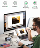 Зарядное устройство Ugreen CD270 Nexode Pro 4xUSB 100W 3хUSB-C+USB-A Black-Grey (60167) - изображение 2