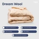 Одеяло "DREAM COLLECTION" WOOL 140*210 см - изображение 3