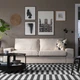 Диван 3-місний IKEA KIVIK Tresund світло-бежевий (894.828.30) - изображение 2