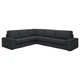 Диван 5-місний кутовий IKEA KIVIK Tresund антрацит (394.828.61) - зображення 1