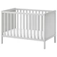 Дитяче ліжечко IKEA SUNDVIK 60х120 см сіре (504.940.75) - зображення 1