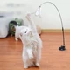 Игрушка дразнилка - удочка для котов на присоске "Game" White - изображение 2