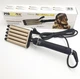 Плойка для завивки волос пять волн щипцы керамические Pro Mozer MZ-6618 Black/Gold (6618) - изображение 6