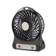 Портативний настільний акумуляторний USB міні вентилятор Mini Fan XSFS-01 Чорний - зображення 2