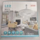 Вентилятор-люстра в патрон LED Multi-Function Fan Light с поворотным шарниром + пульт EVA-27 - изображение 9