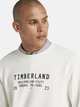 Bluza bez kaptura męska Timberland TB0A6FMV XXL Biała (196247871326) - obraz 3