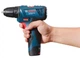 Аккумуляторная дрель-шуруповерт Bosch Professional GSR 120-LI + 2 акб GBA12V 2Ah + з/у GAL 1210 CV + наборы бит сверл (06019G8002) - изображение 2
