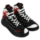 Борцовки кожаные Fistrage 9736 размер 34 Black-Red-White - изображение 2