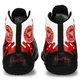 Борцовки кожаные Fistrage 9736 размер 34 Black-Red-White - изображение 7