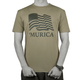 Футболка Rothco 'Murica US Flag T-Shirt Койот L - зображення 2