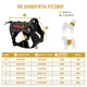 Шлея-жилет OneTigris Fire Watcher Dog Harness для собак Черный L (161747) - изображение 2