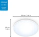 WiZ Світильник потоловий розумний SuperSlim Ceiling, 16W, 1500lm, 29,2см, 2700-6500K, Wi-Fi, білий - зображення 11
