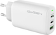 Ładowarka sieciowa GoGEN ACHPD 365 2 x USB-C + 1 x USB-A 65 W White (GOG-ACHPD365W) - obraz 1