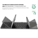 Беспроводная Bluetooth клавиатура складная с тачпадом B033 (en/ru) - изображение 8