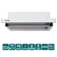 Вытяжка Ventolux GARDA 60 WH (700) LED 2S - изображение 2