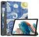 Чехол Smart Case на Samsung Galaxy Tab A9 Plus (11") / чехол для планшета с функцией подставки / (звёздная ночь) - изображение 1